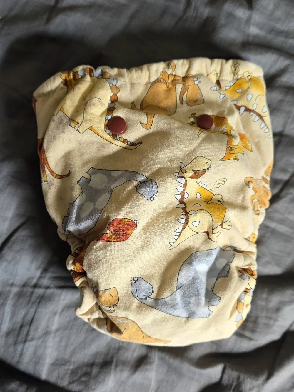 BubuBebe Cloth Diaper Lot of 6 Fitted Diapers w/ 3 Inserts Each Bamboo Velour EU